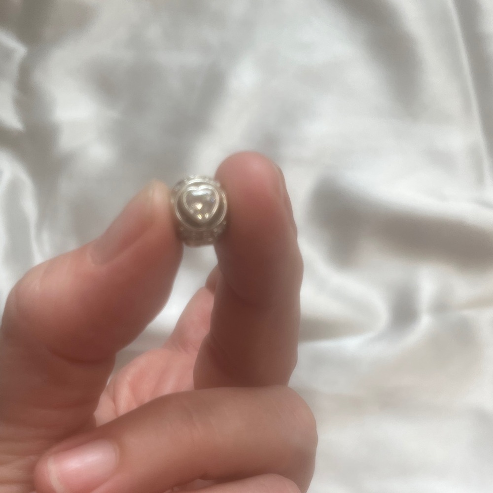 Pandora Three heart charm
